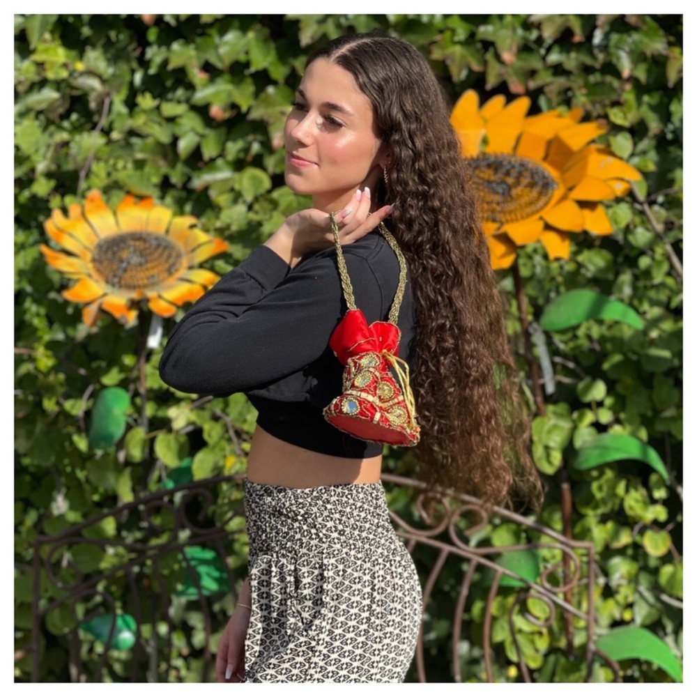 Mirror Mirror Pouch Bag